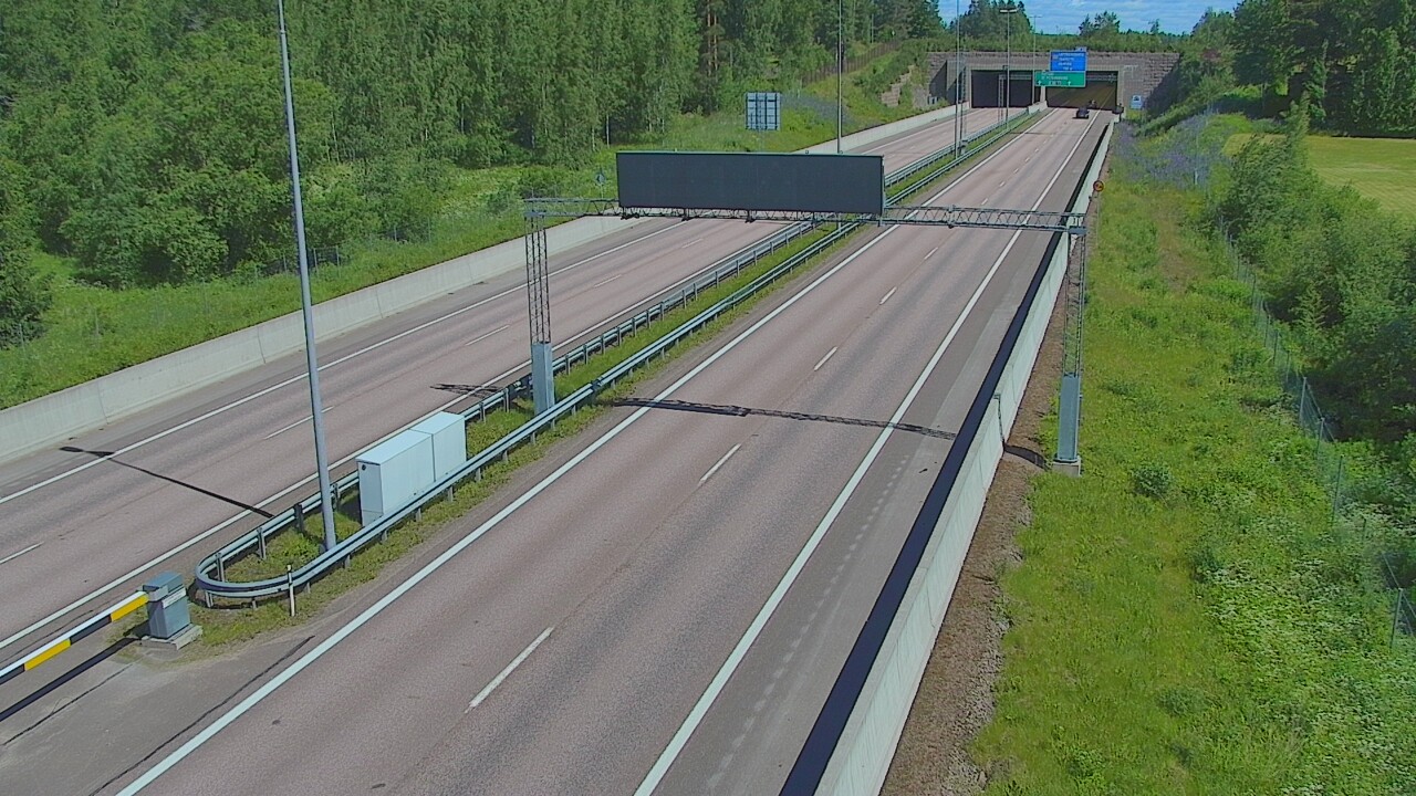 Weather Camera Image Road 7 Hamina, Husula, boom west, Hamina, Kymenlaakso
