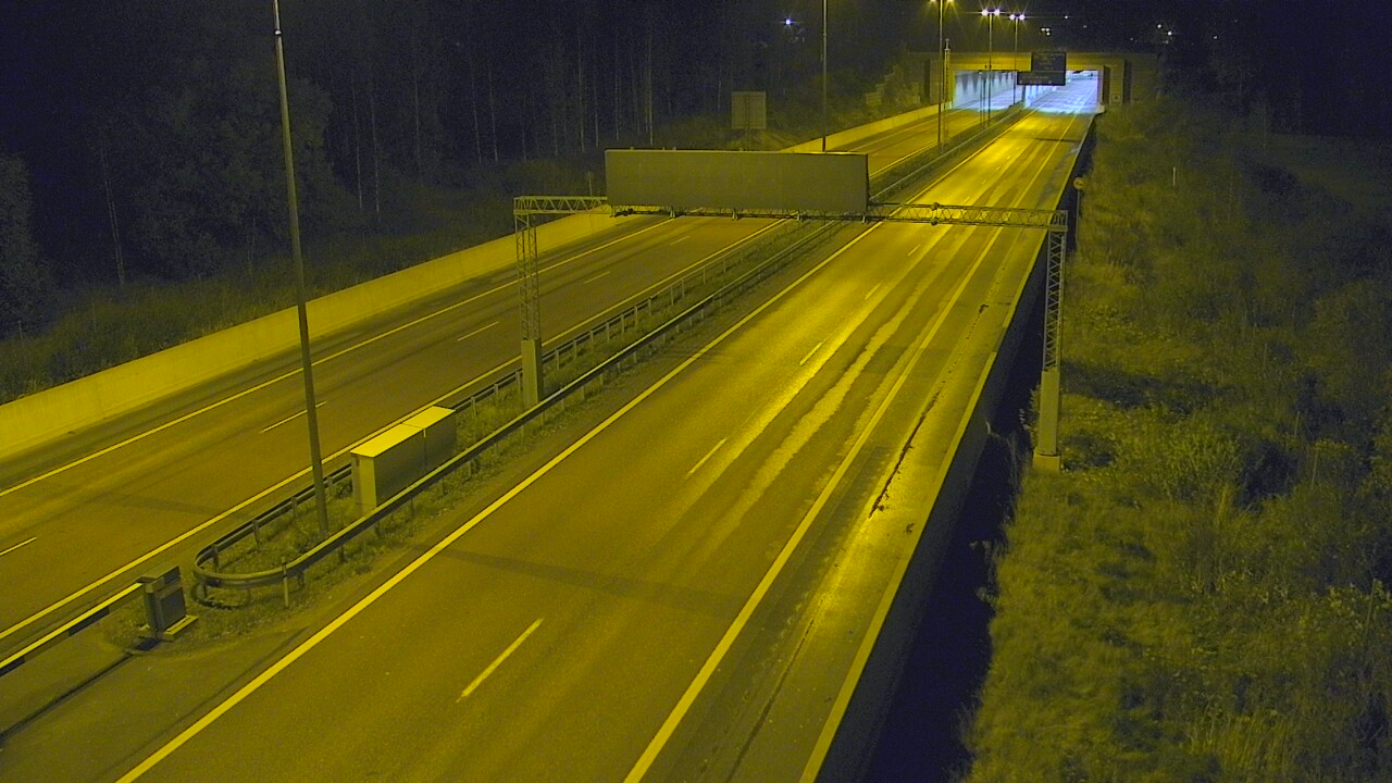 Kelikamerat Kuva Tie 7 Hamina, Husula, puomi länsi, Hamina, Kymenlaakso