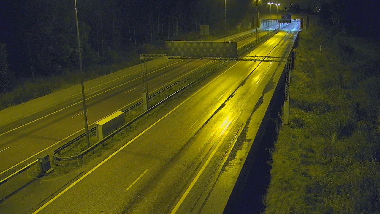 Kelikamerat Kuva Tie 7 Hamina, Husula, puomi länsi, Hamina, Kymenlaakso