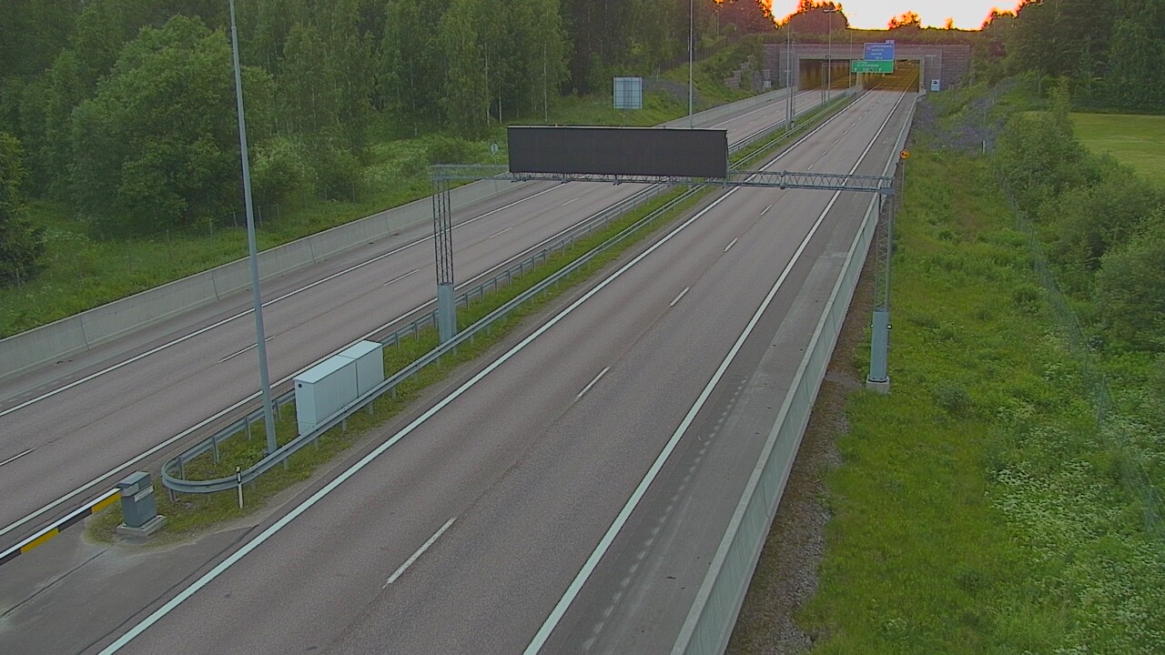 Weather Camera Image Road 7 Hamina, Husula, boom west, Hamina, Kymenlaakso