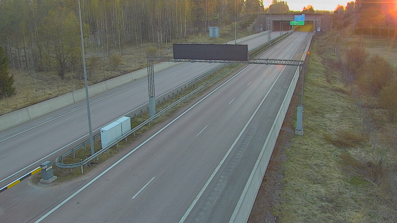 Weather Camera Image Road 7 Hamina, Husula, boom west, Hamina, Kymenlaakso