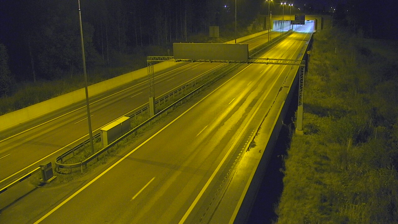 Kelikamerat Kuva Tie 7 Hamina, Husula, puomi länsi, Hamina, Kymenlaakso