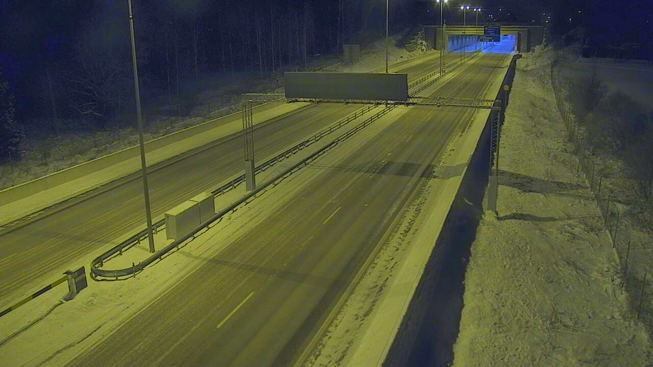 Kelikamerat Kuva Tie 7 Hamina, Husula, puomi länsi, Hamina, Kymenlaakso