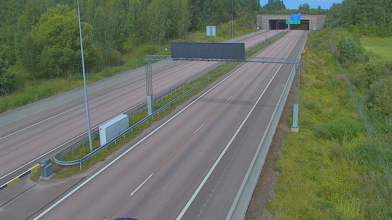 Kelikamerat Kuva Tie 7 Hamina, Husula, puomi länsi, Hamina, Kymenlaakso
