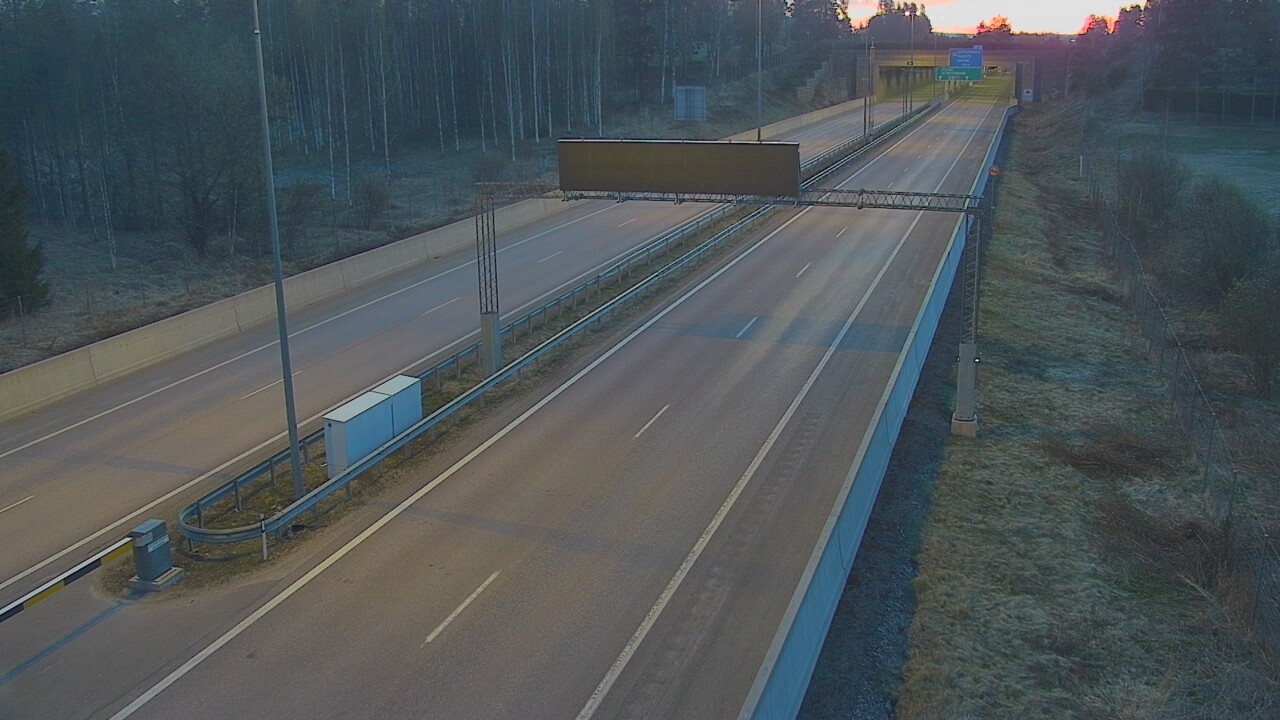 Weather Camera Image Road 7 Hamina, Husula, boom west, Hamina, Kymenlaakso
