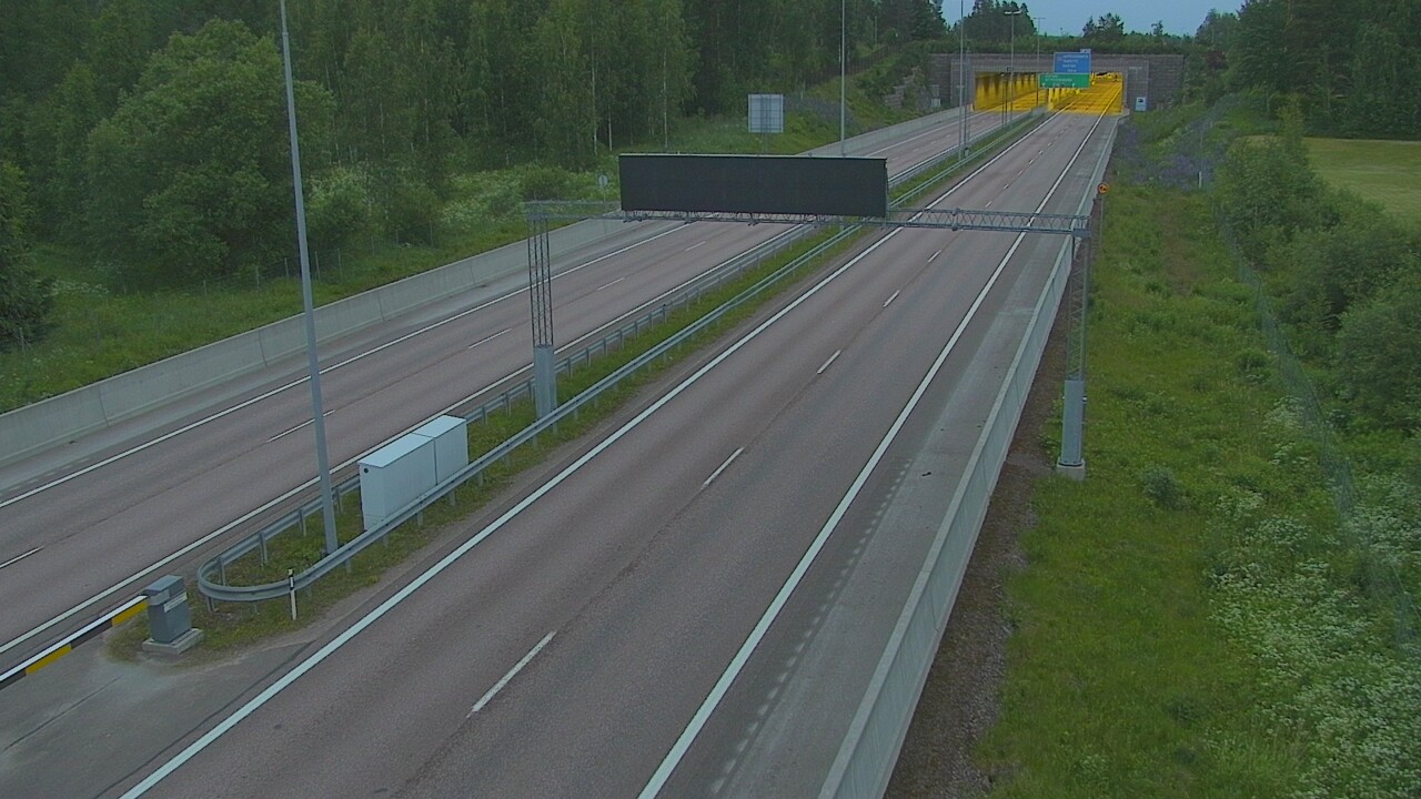Kelikamerat Kuva Tie 7 Hamina, Husula, puomi länsi, Hamina, Kymenlaakso