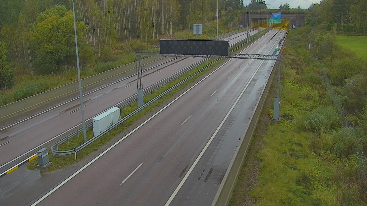 Kelikamerat Kuva Tie 7 Hamina, Husula, puomi länsi, Hamina, Kymenlaakso