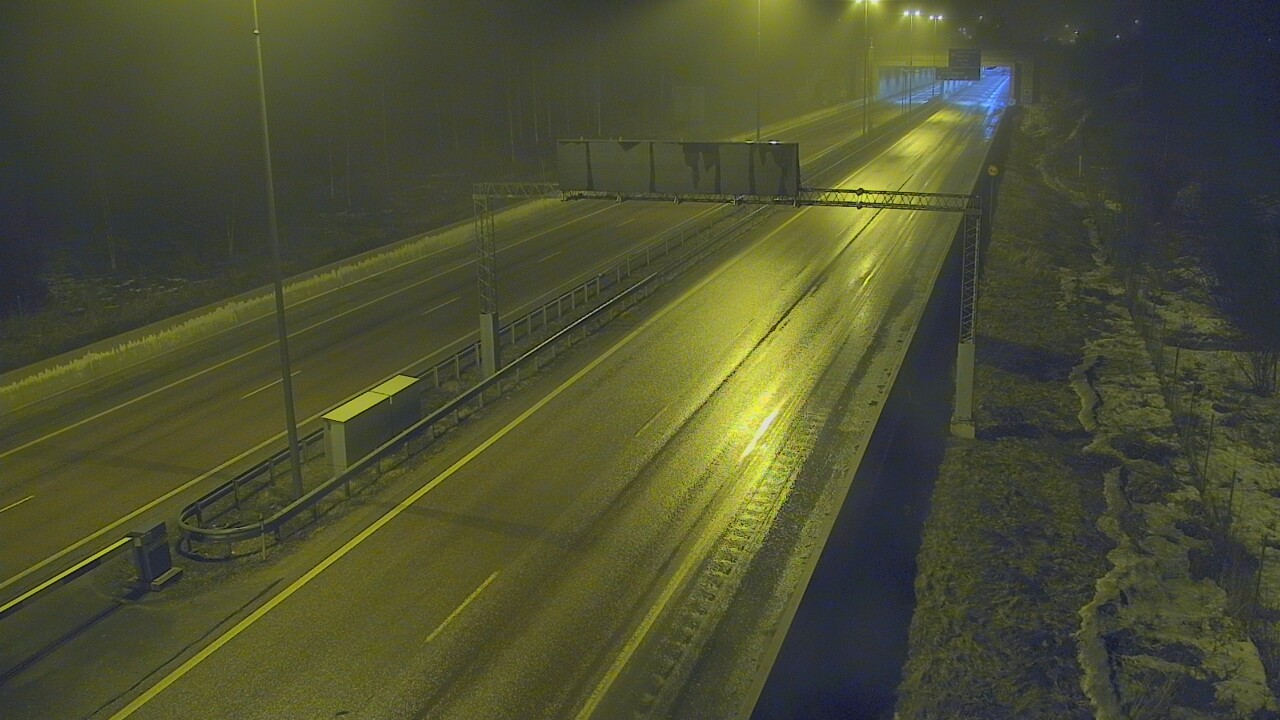 Kelikamerat Kuva Tie 7 Hamina, Husula, puomi länsi, Hamina, Kymenlaakso