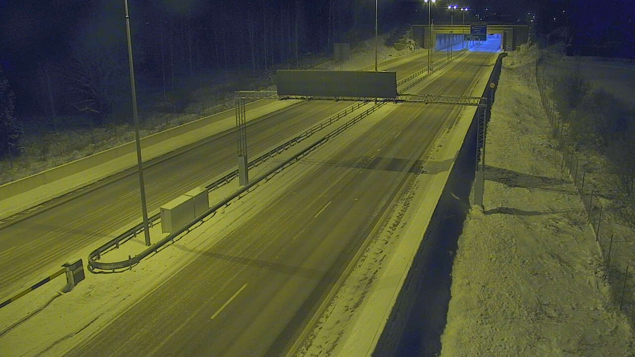 Kelikamerat Kuva Tie 7 Hamina, Husula, puomi länsi, Hamina, Kymenlaakso