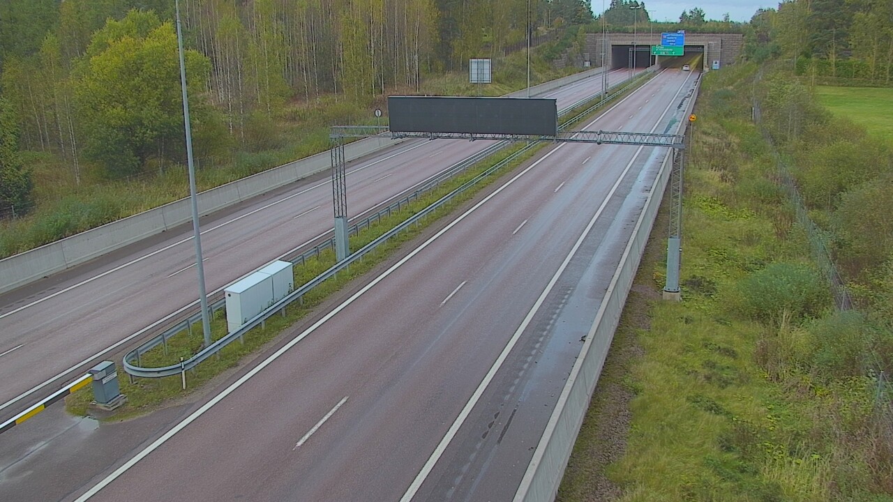 Kelikamerat Kuva Tie 7 Hamina, Husula, puomi länsi, Hamina, Kymenlaakso
