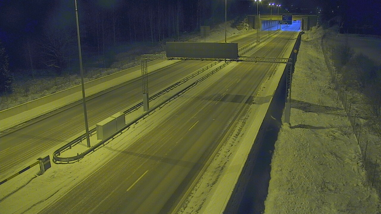 Kelikamerat Kuva Tie 7 Hamina, Husula, puomi länsi, Hamina, Kymenlaakso