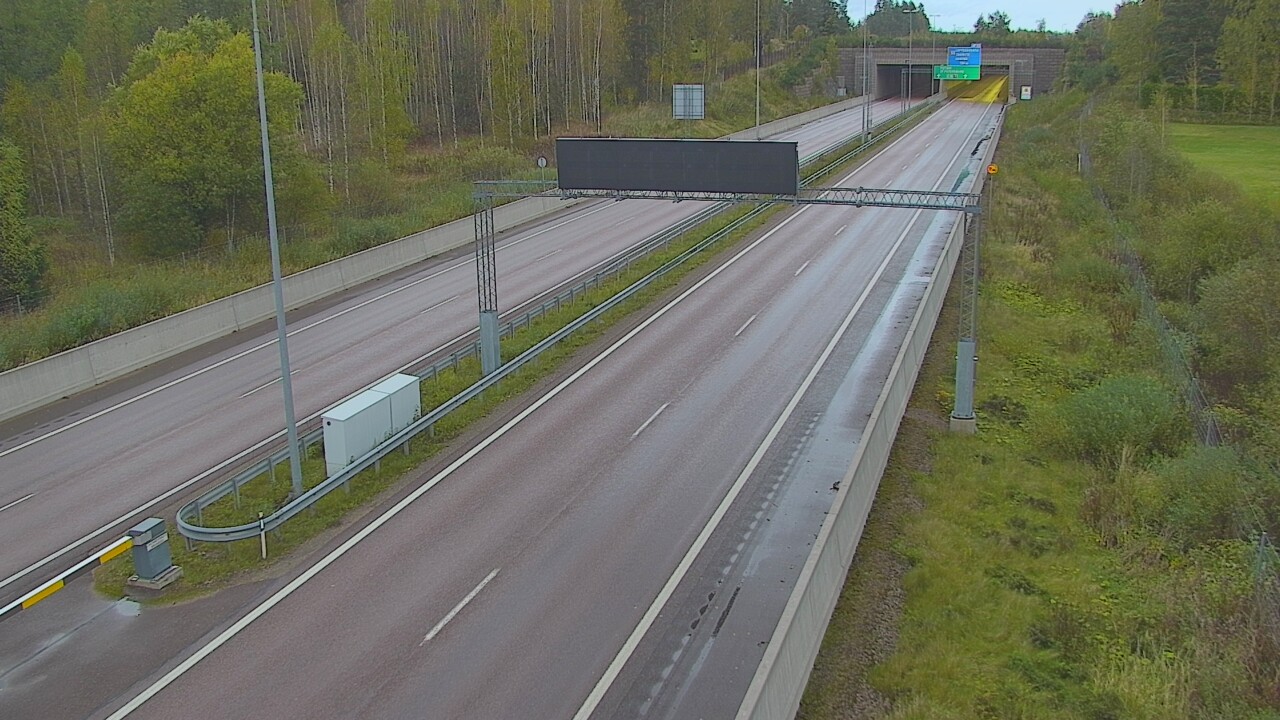 Kelikamerat Kuva Tie 7 Hamina, Husula, puomi länsi, Hamina, Kymenlaakso