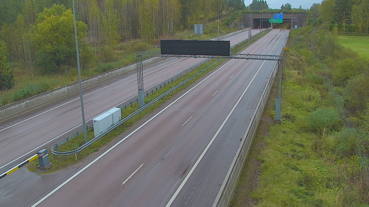 Kelikamerat Kuva Tie 7 Hamina, Husula, puomi länsi, Hamina, Kymenlaakso
