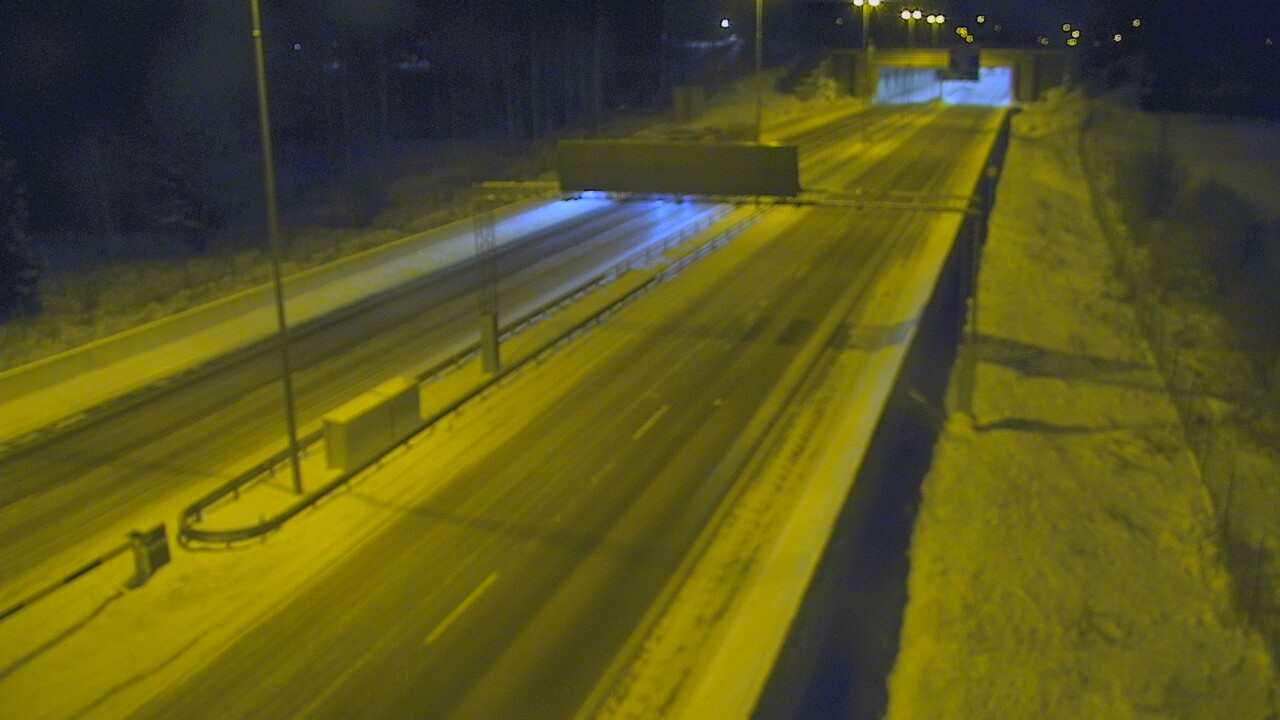 Kelikamerat Kuva Tie 7 Hamina, Husula, puomi länsi, Hamina, Kymenlaakso