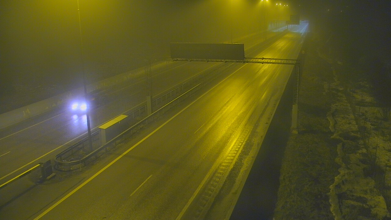 Kelikamerat Kuva Tie 7 Hamina, Husula, puomi länsi, Hamina, Kymenlaakso