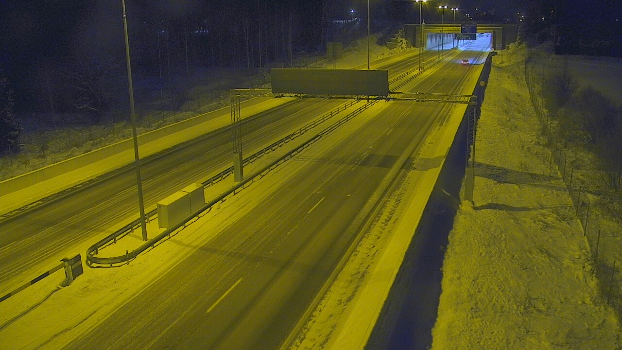 Kelikamerat Kuva Tie 7 Hamina, Husula, puomi länsi, Hamina, Kymenlaakso