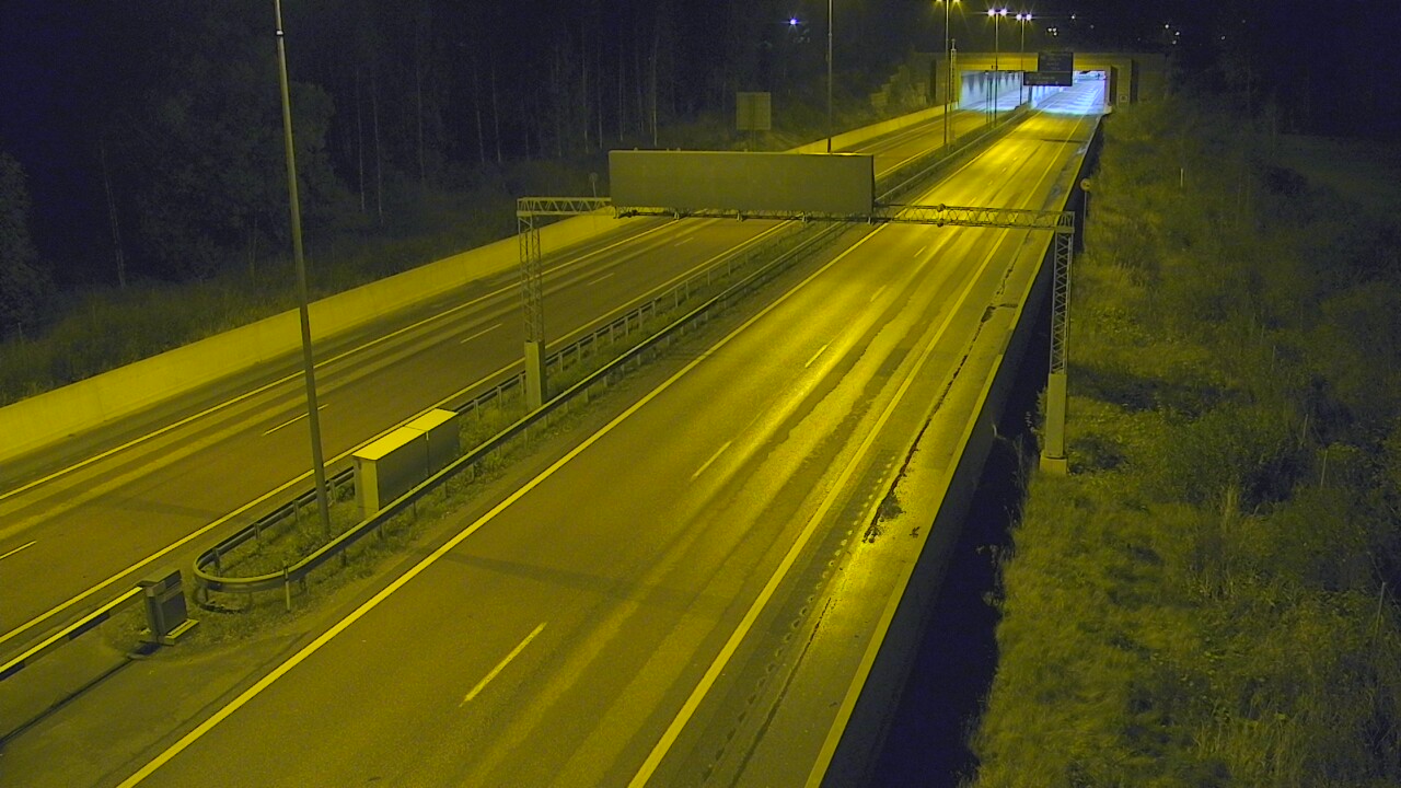 Kelikamerat Kuva Tie 7 Hamina, Husula, puomi länsi, Hamina, Kymenlaakso