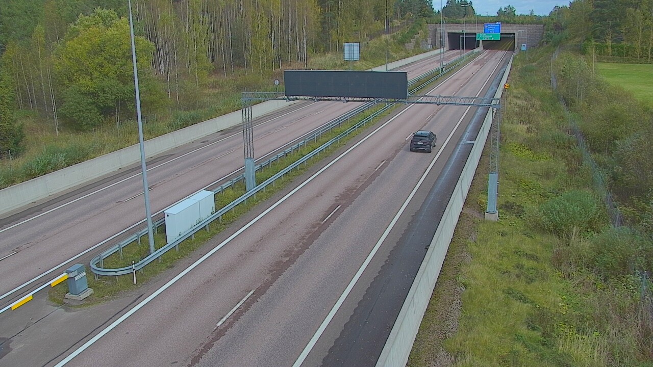 Kelikamerat Kuva Tie 7 Hamina, Husula, puomi länsi, Hamina, Kymenlaakso