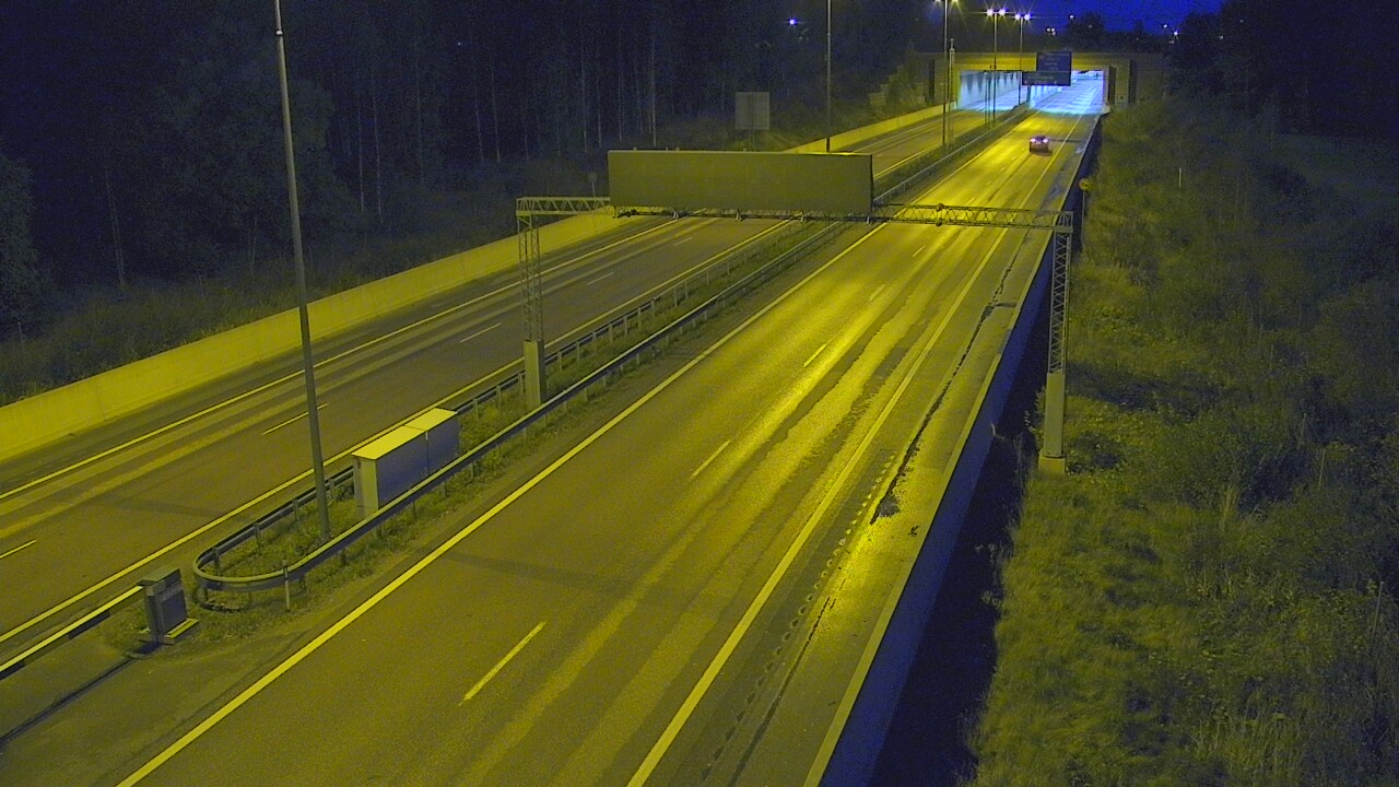 Kelikamerat Kuva Tie 7 Hamina, Husula, puomi länsi, Hamina, Kymenlaakso