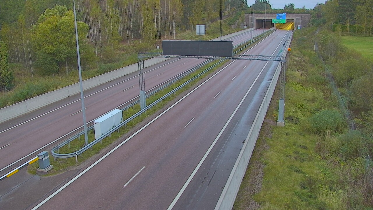 Kelikamerat Kuva Tie 7 Hamina, Husula, puomi länsi, Hamina, Kymenlaakso