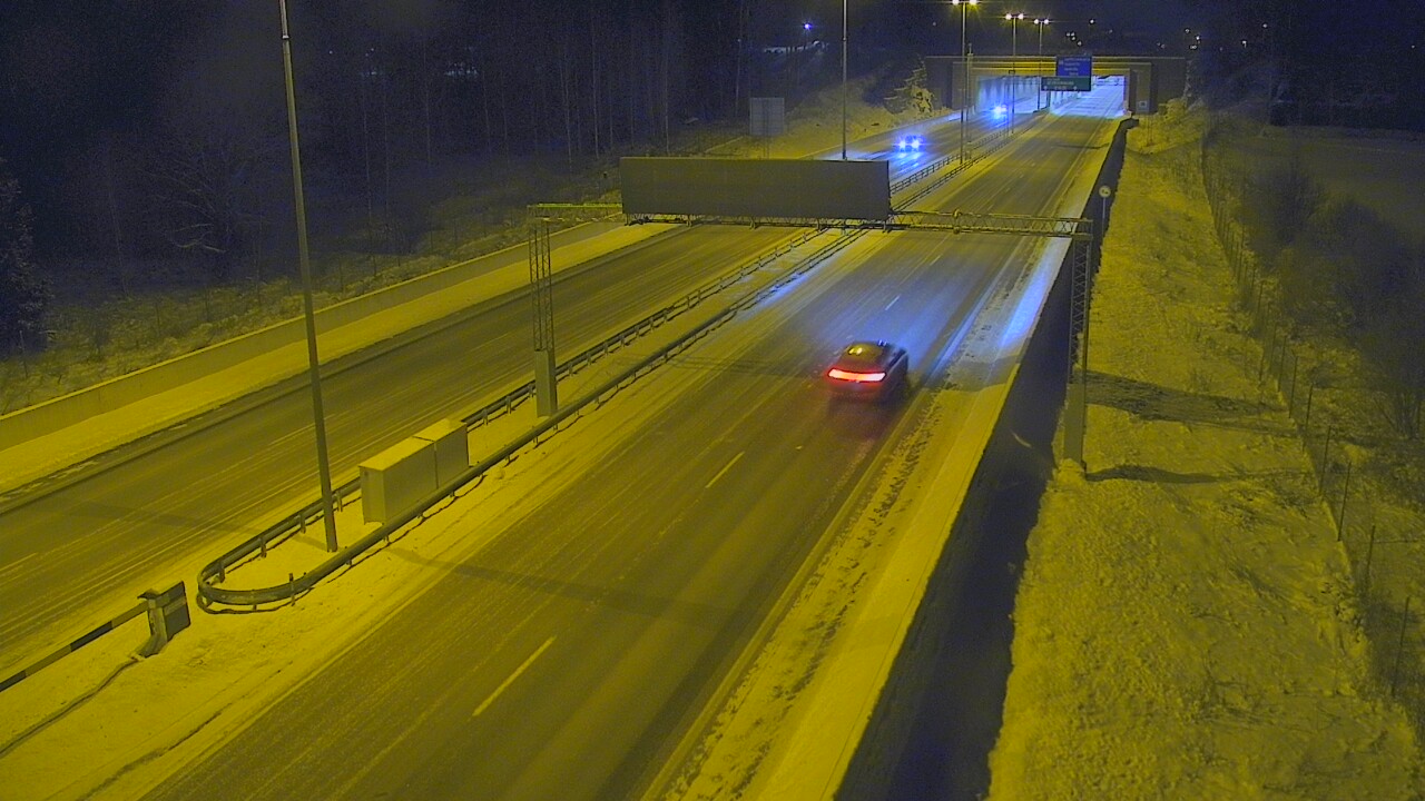 Kelikamerat Kuva Tie 7 Hamina, Husula, puomi länsi, Hamina, Kymenlaakso