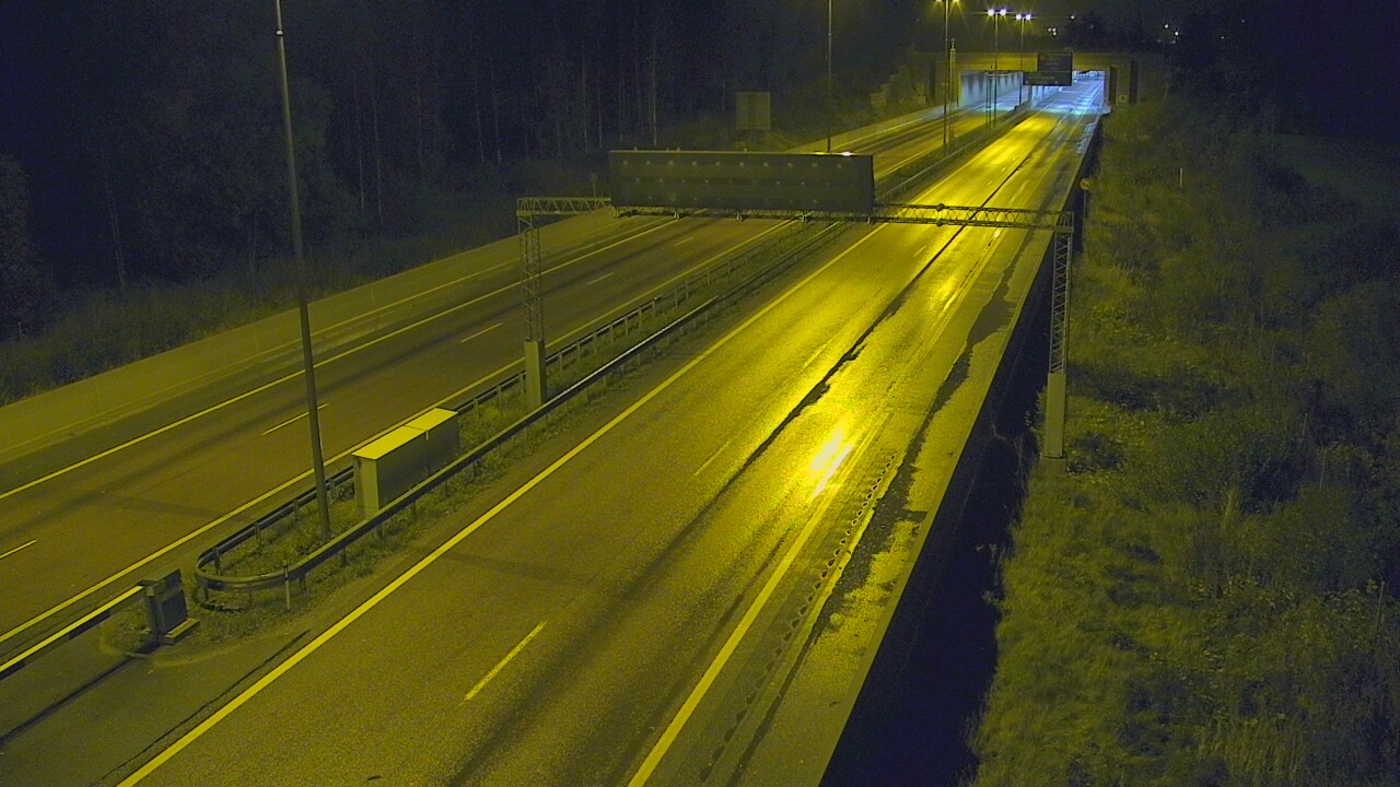 Kelikamerat Kuva Tie 7 Hamina, Husula, puomi länsi, Hamina, Kymenlaakso