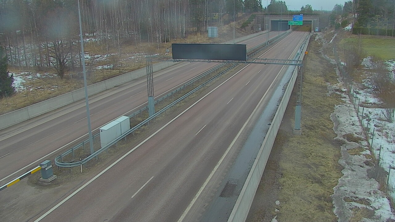 Kelikamerat Kuva Tie 7 Hamina, Husula, puomi länsi, Hamina, Kymenlaakso