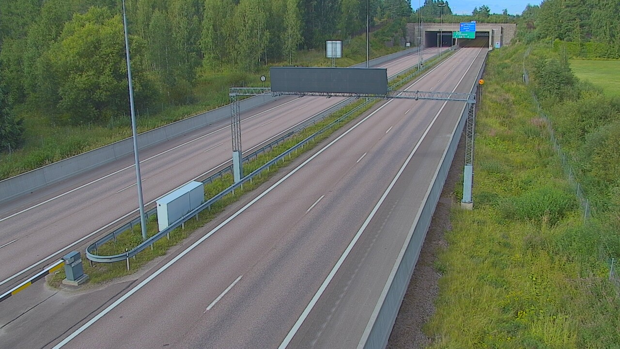 Kelikamerat Kuva Tie 7 Hamina, Husula, puomi länsi, Hamina, Kymenlaakso