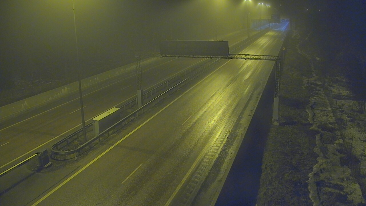 Kelikamerat Kuva Tie 7 Hamina, Husula, puomi länsi, Hamina, Kymenlaakso