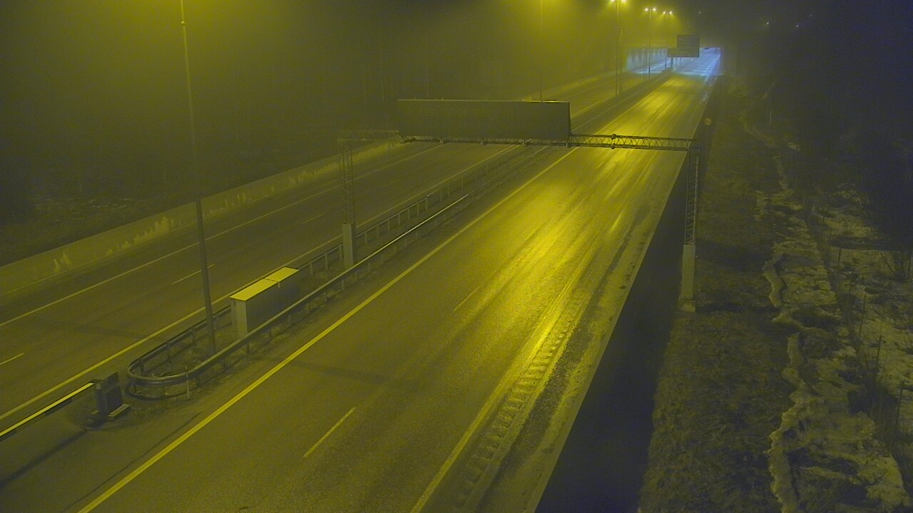 Kelikamerat Kuva Tie 7 Hamina, Husula, puomi länsi, Hamina, Kymenlaakso