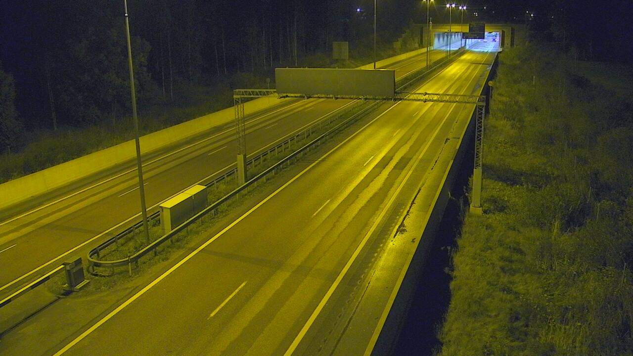 Kelikamerat Kuva Tie 7 Hamina, Husula, puomi länsi, Hamina, Kymenlaakso