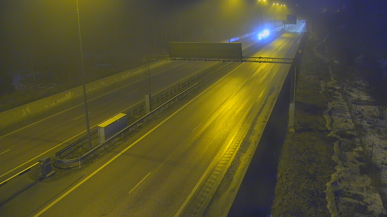 Kelikamerat Kuva Tie 7 Hamina, Husula, puomi länsi, Hamina, Kymenlaakso