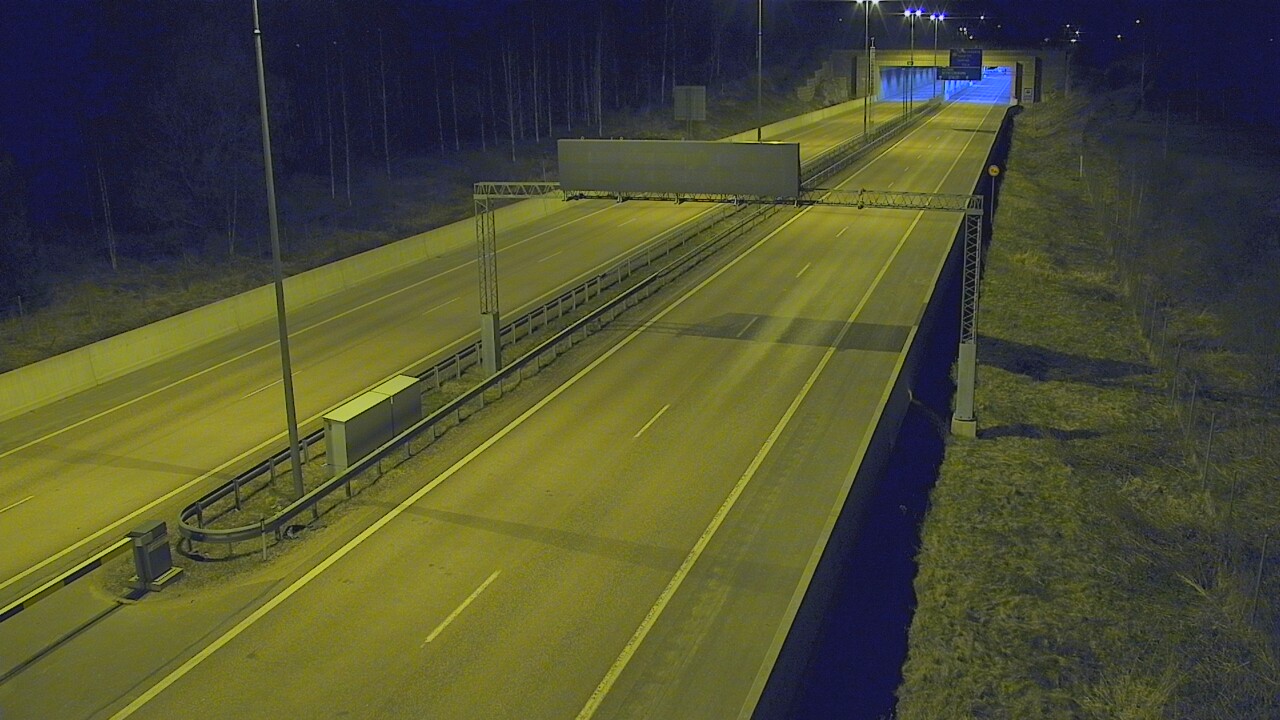 Kelikamerat Kuva Tie 7 Hamina, Husula, puomi länsi, Hamina, Kymenlaakso