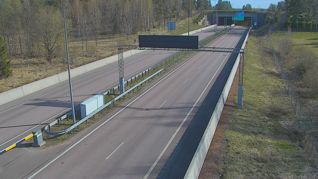 Kelikamerat Kuva Tie 7 Hamina, Husula, puomi länsi, Hamina, Kymenlaakso