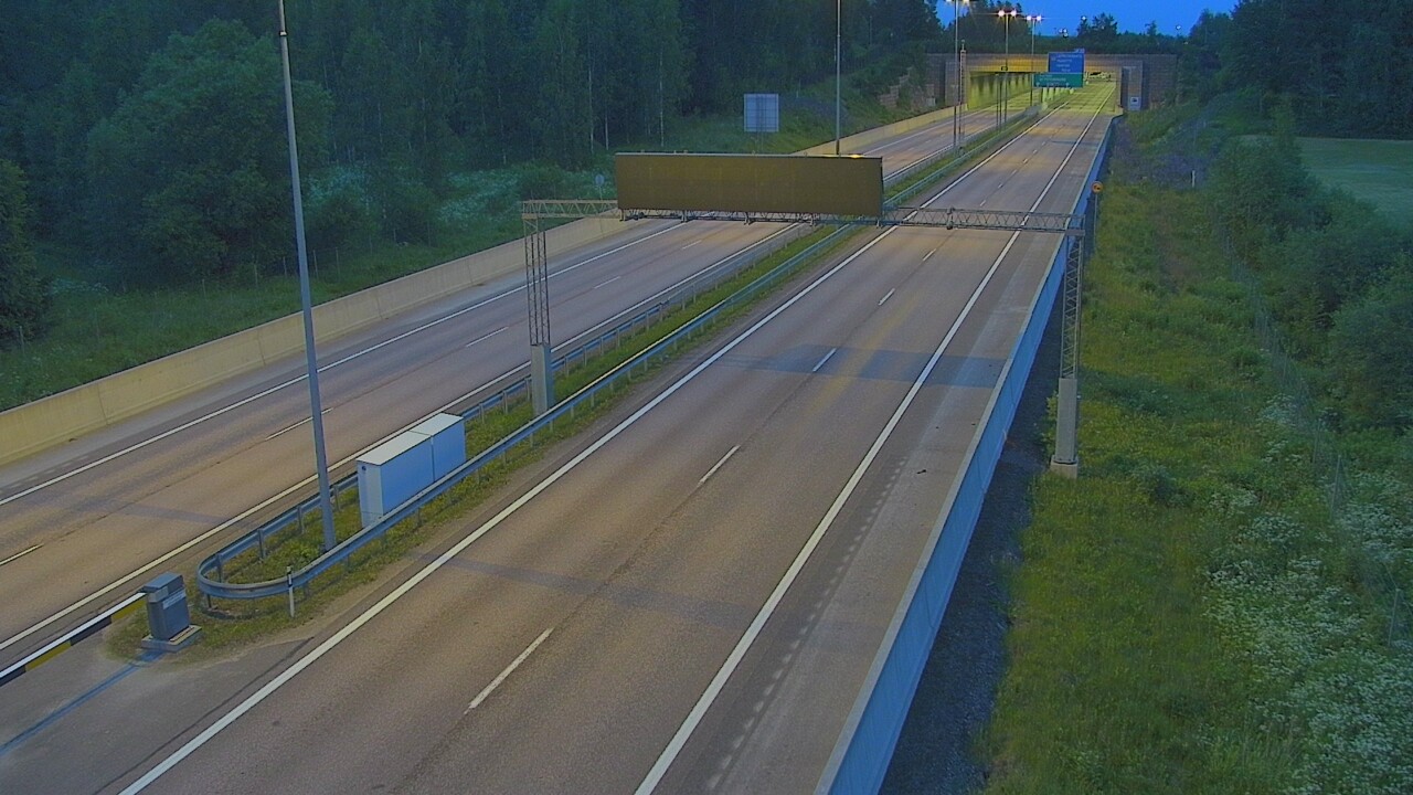 Kelikamerat Kuva Tie 7 Hamina, Husula, puomi länsi, Hamina, Kymenlaakso