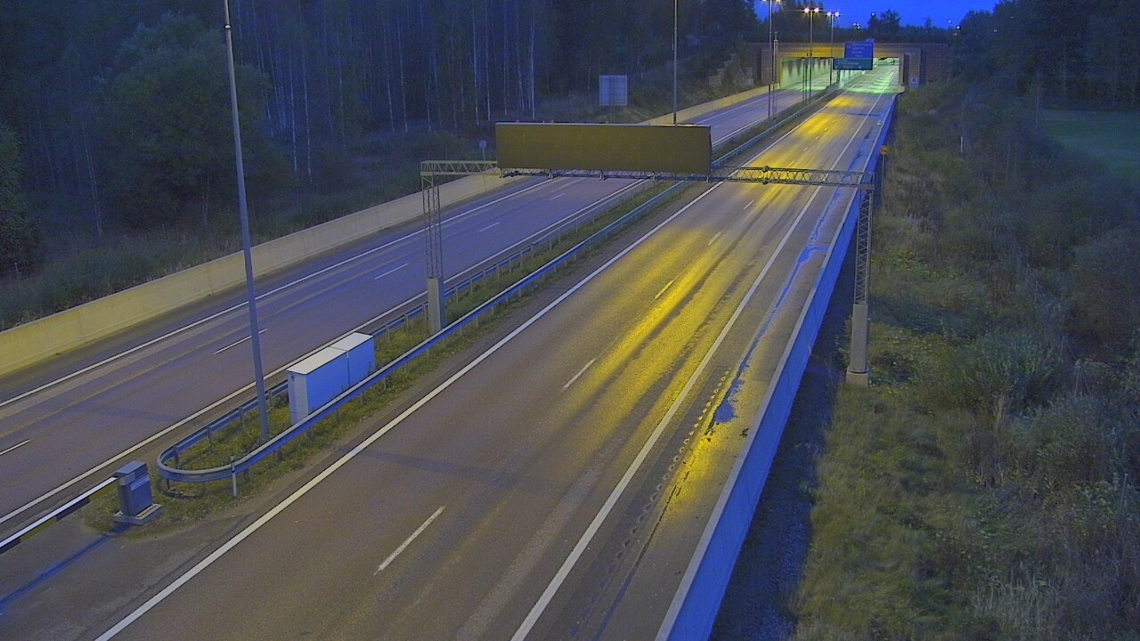 Kelikamerat Kuva Tie 7 Hamina, Husula, puomi länsi, Hamina, Kymenlaakso