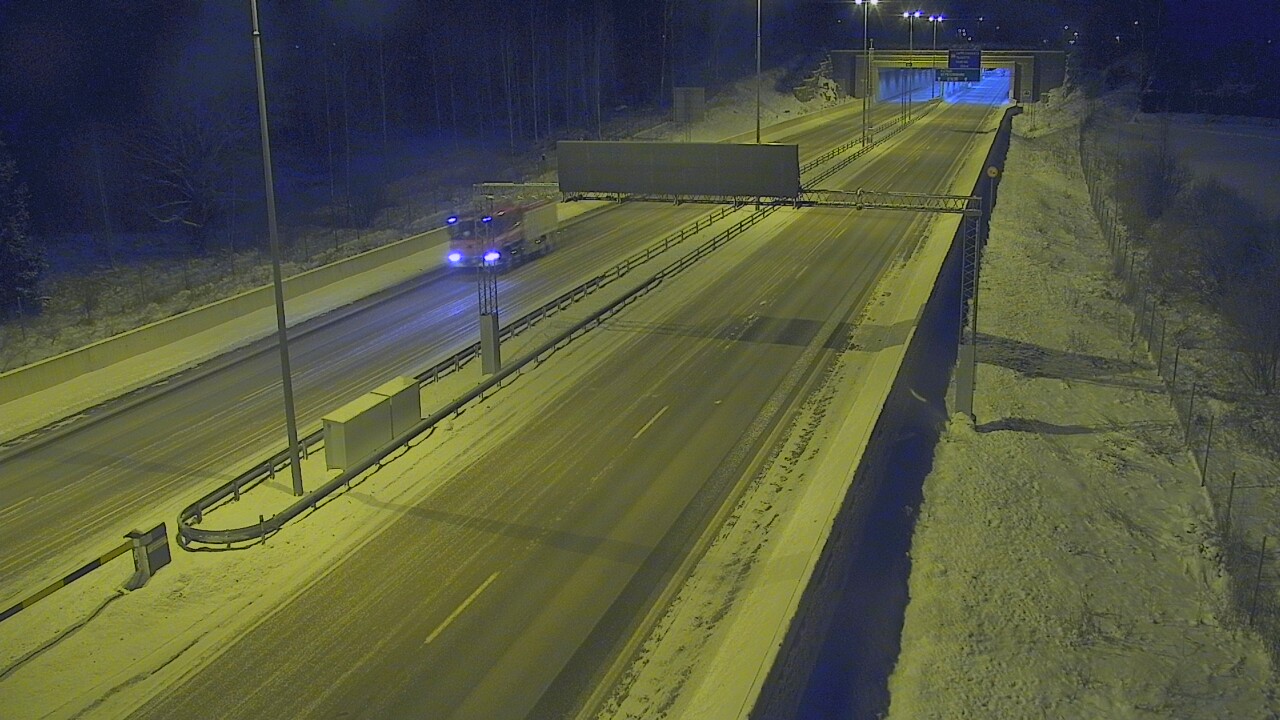 Kelikamerat Kuva Tie 7 Hamina, Husula, puomi länsi, Hamina, Kymenlaakso