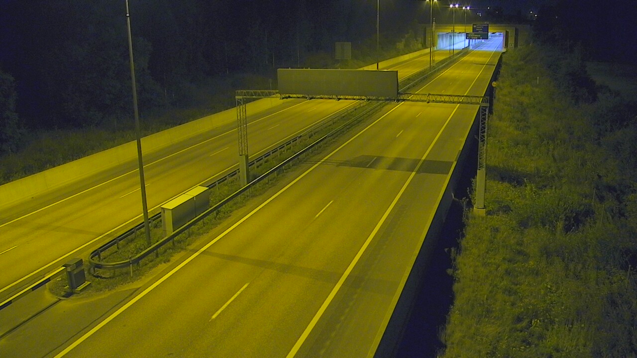 Kelikamerat Kuva Tie 7 Hamina, Husula, puomi länsi, Hamina, Kymenlaakso