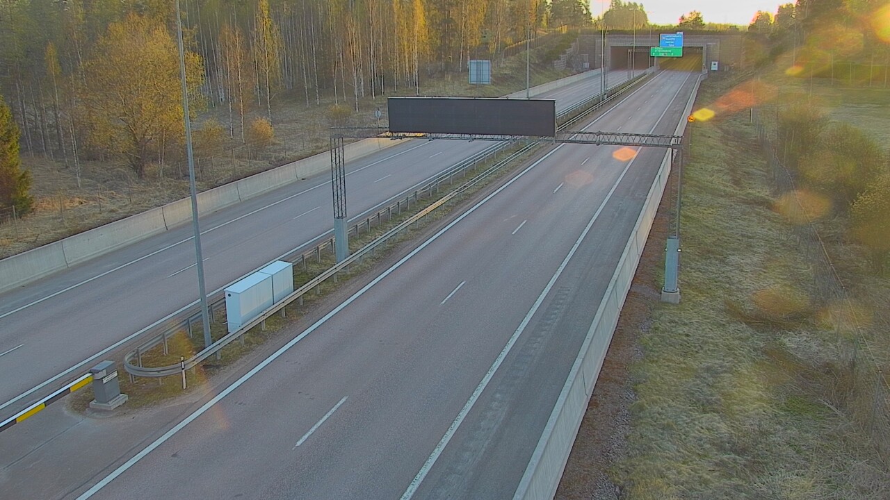 Weather Camera Image Road 7 Hamina, Husula, boom west, Hamina, Kymenlaakso