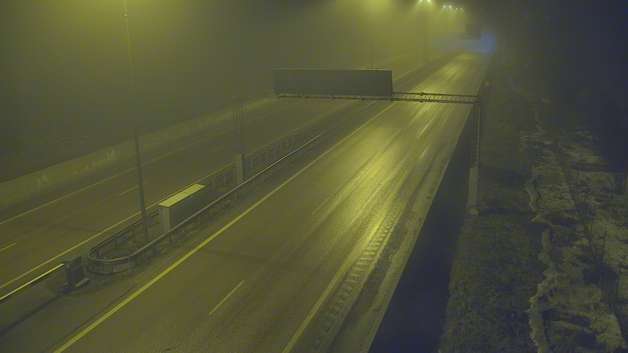 Kelikamerat Kuva Tie 7 Hamina, Husula, puomi länsi, Hamina, Kymenlaakso