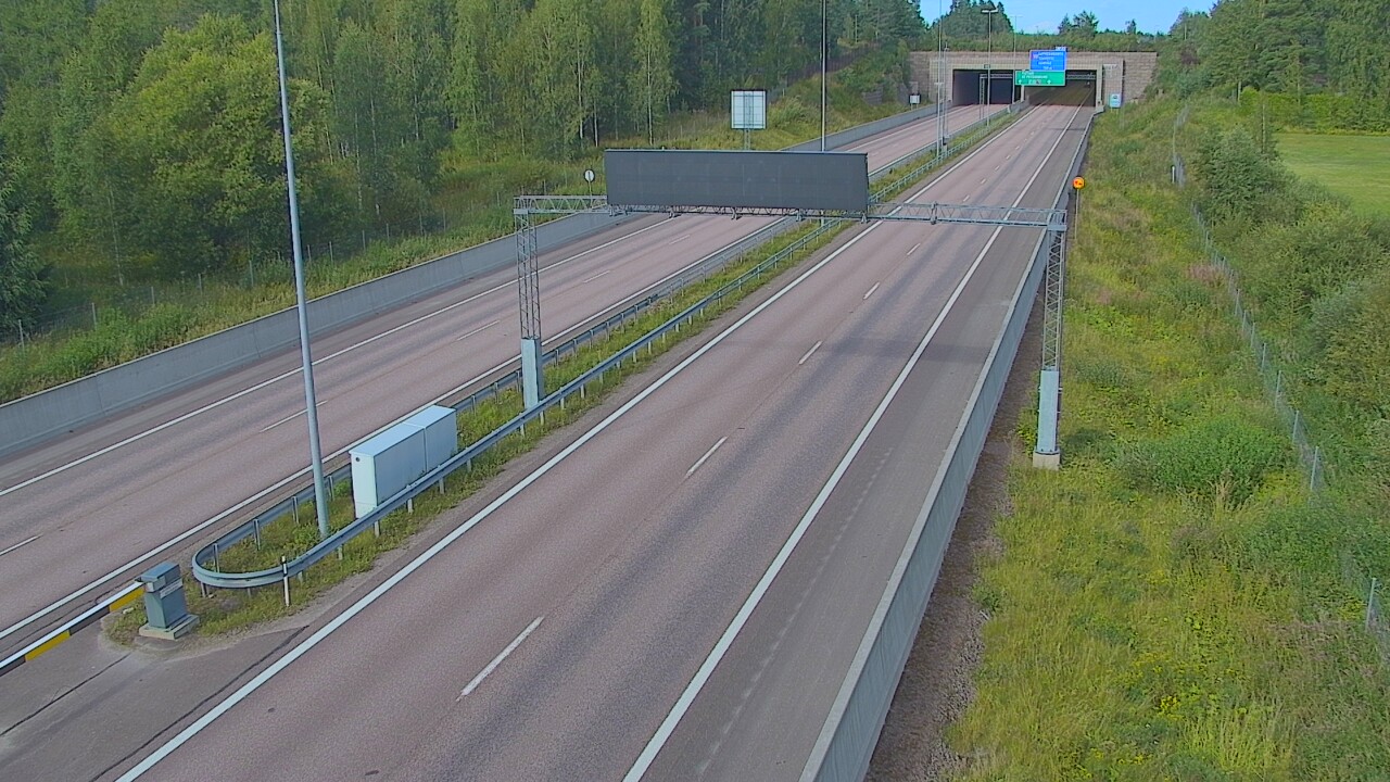 Kelikamerat Kuva Tie 7 Hamina, Husula, puomi länsi, Hamina, Kymenlaakso