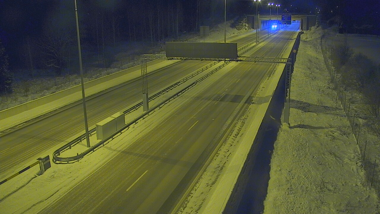 Kelikamerat Kuva Tie 7 Hamina, Husula, puomi länsi, Hamina, Kymenlaakso