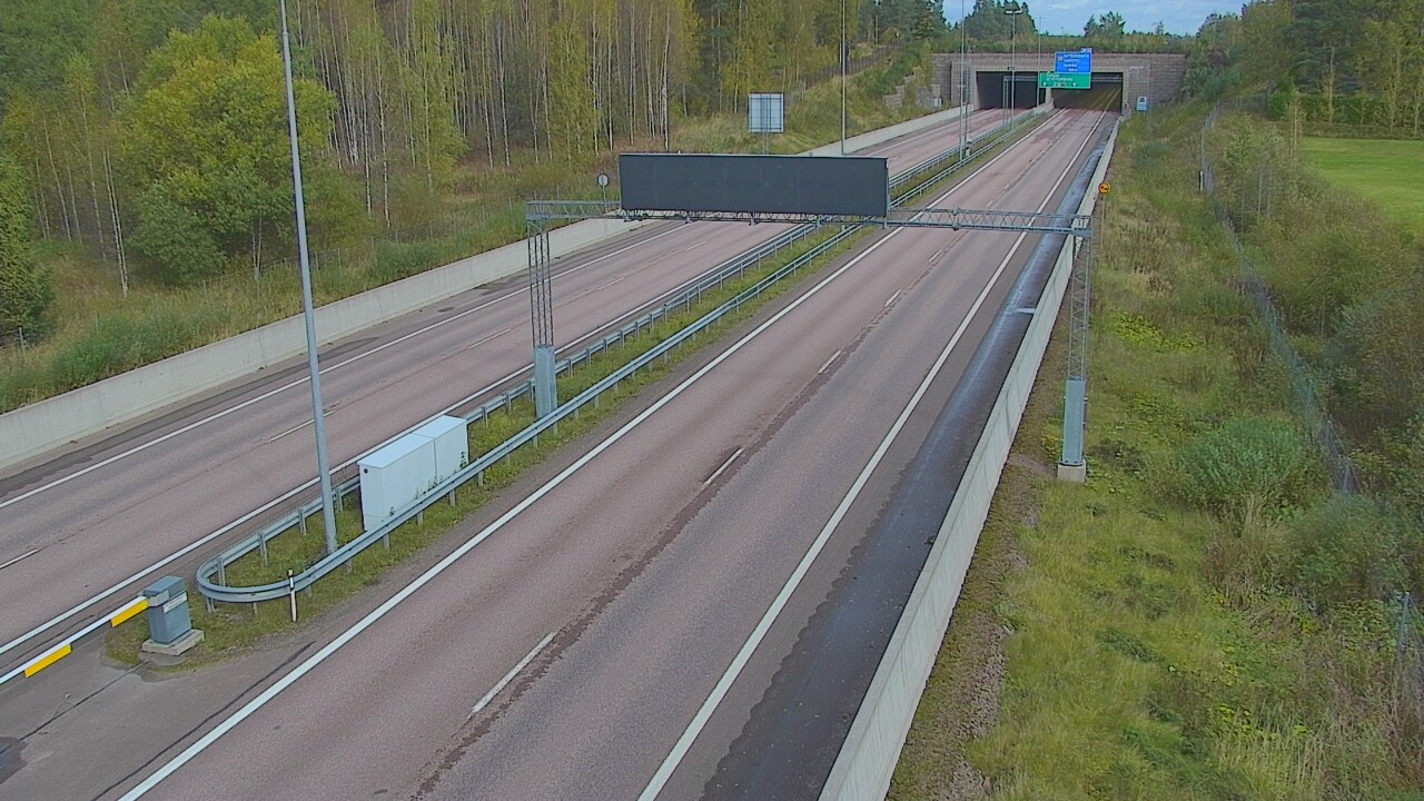 Kelikamerat Kuva Tie 7 Hamina, Husula, puomi länsi, Hamina, Kymenlaakso