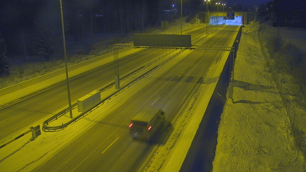 Kelikamerat Kuva Tie 7 Hamina, Husula, puomi länsi, Hamina, Kymenlaakso