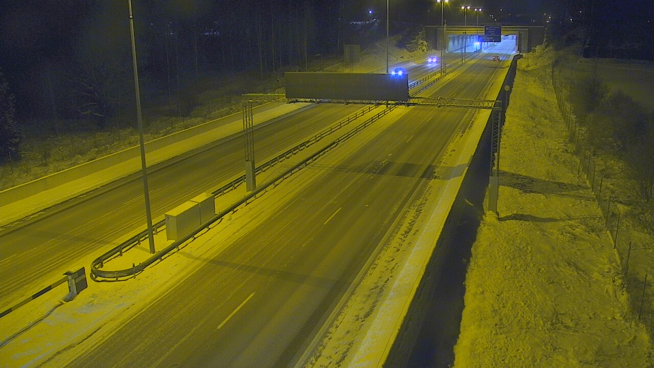 Kelikamerat Kuva Tie 7 Hamina, Husula, puomi länsi, Hamina, Kymenlaakso