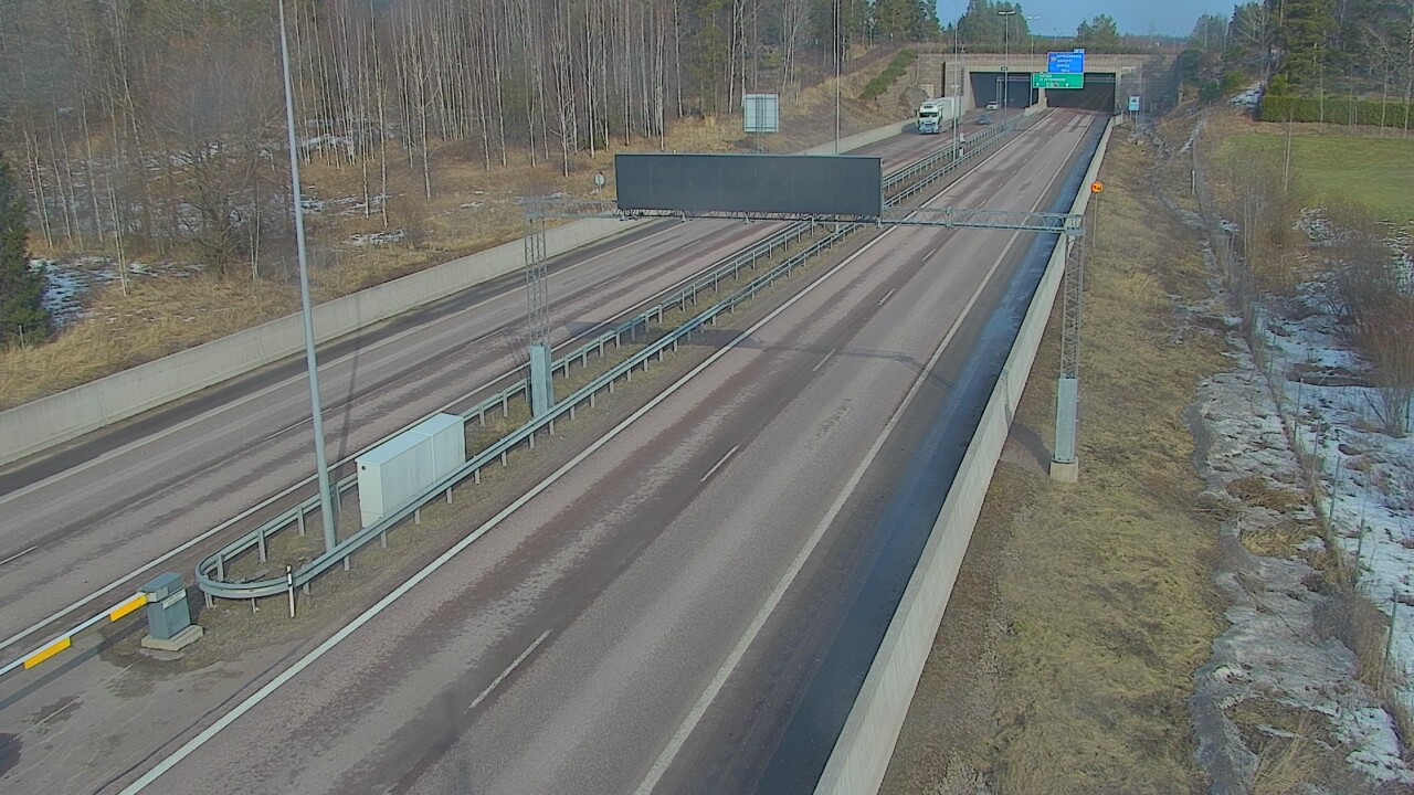 Weather Camera Image Road 7 Hamina, Husula, boom west, Hamina, Kymenlaakso