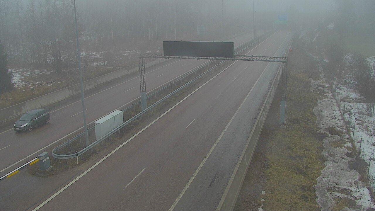 Kelikamerat Kuva Tie 7 Hamina, Husula, puomi länsi, Hamina, Kymenlaakso