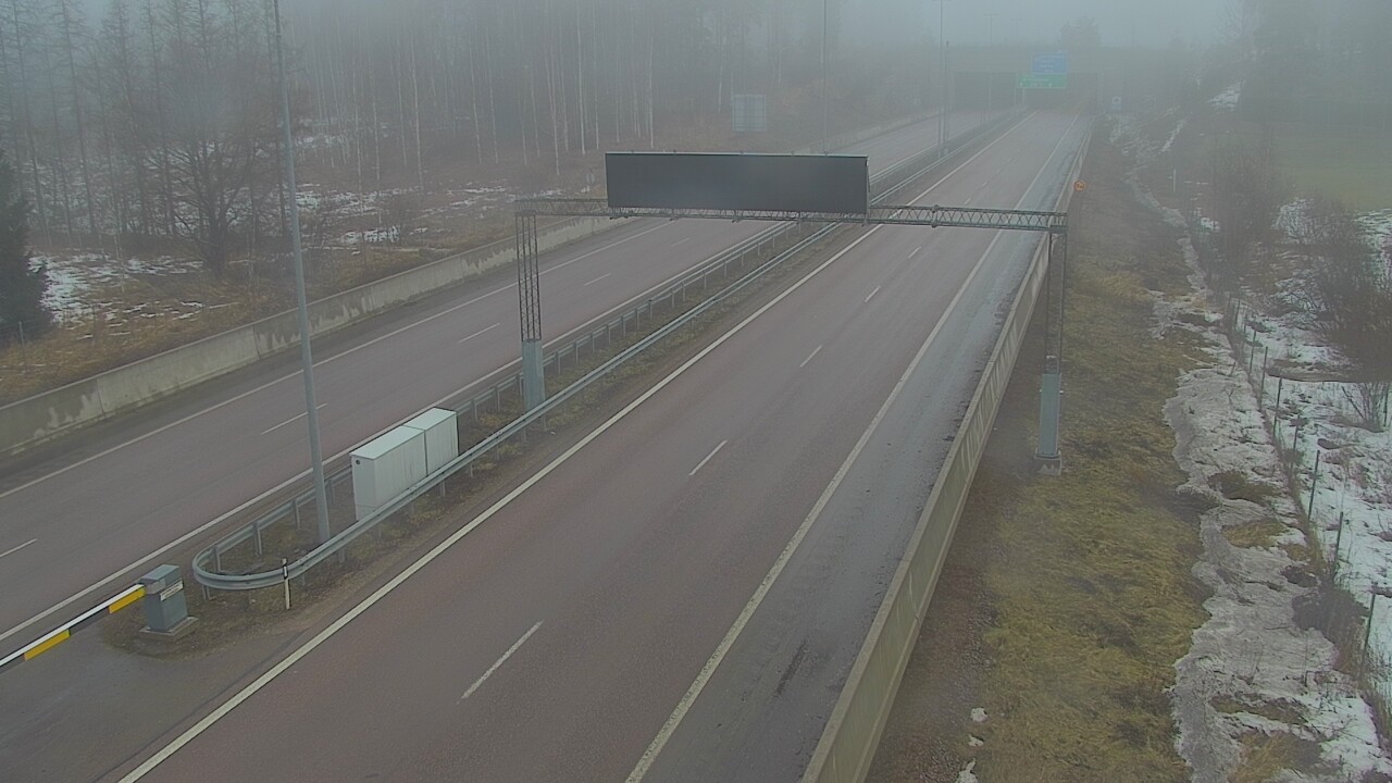 Kelikamerat Kuva Tie 7 Hamina, Husula, puomi länsi, Hamina, Kymenlaakso