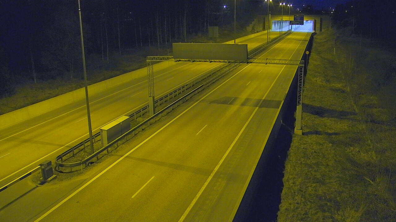 Kelikamerat Kuva Tie 7 Hamina, Husula, puomi länsi, Hamina, Kymenlaakso