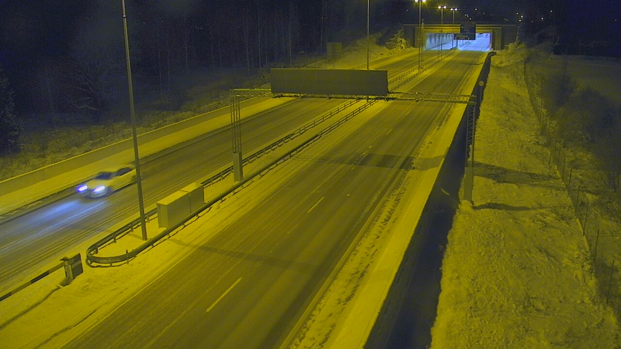 Kelikamerat Kuva Tie 7 Hamina, Husula, puomi länsi, Hamina, Kymenlaakso